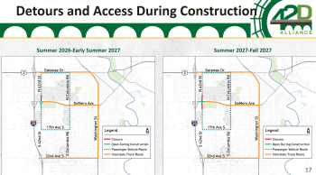 GF Construction Detour
